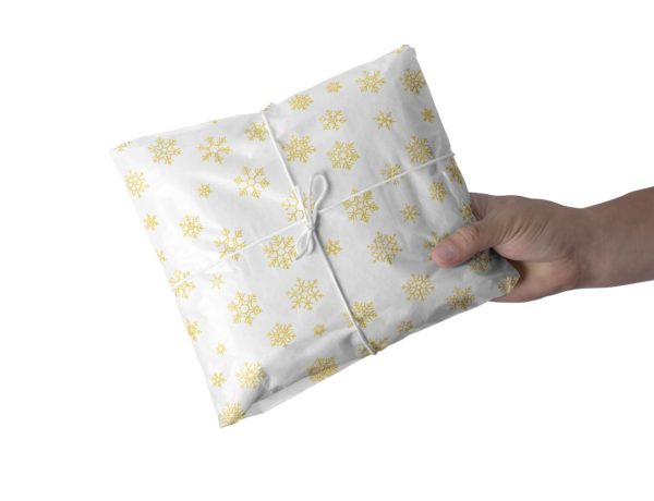 Papel Vegetal NATAL Estrelas – Pack 25Fls - Image 1
